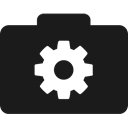 configuration, cogwheel, preferences, settings, config, Folder Black icon