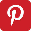 pinterest Firebrick icon