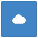 Cloud SteelBlue icon