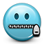 secret, smiley, mouth closed, Emoticon, smiley face Icon