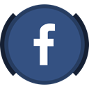 Facebook, Social, fb DarkSlateBlue icon