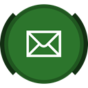 yahoo, mail, e-mail, Social, gmail ForestGreen icon