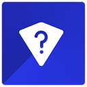 faqs, Faq, Guide, support, question, help MediumBlue icon