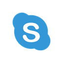 Skype Black icon