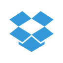 dropbox Black icon