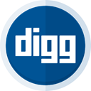 social media, internet, Digg, Blogging, digg logo Teal icon