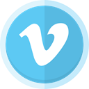 Vimeo, social media, Footage, video, vimeo logo, videography LightSkyBlue icon