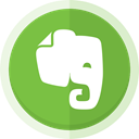 ideas, Workspace, evernote logo, Evernote YellowGreen icon