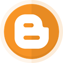 blogger logo, Blogging, online journal, blogger Goldenrod icon