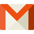 Email, gmail, Flat-icons OrangeRed icon