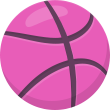 Dribble, Flat-icons Icon