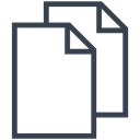 documents, Cut, Copy, files, sheet Black icon