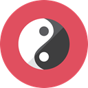 yin, Yang IndianRed icon