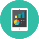chart, Tablet Icon
