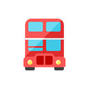 Bus Black icon