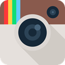 Logo, Instagram LightGray icon