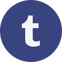 Logo, Tumblr DarkSlateBlue icon