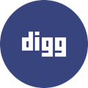 Logo, Digg DarkSlateBlue icon