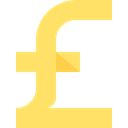 Currency, pound Icon