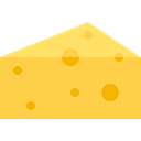 piece, Cheese, of SandyBrown icon