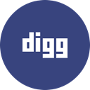 Digg DarkSlateBlue icon