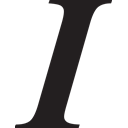 italic Black icon