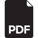 Pdf, File Black icon