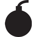 Bomb Black icon