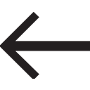 Arrow, Left Icon