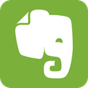 Chang, Evernote, elephant YellowGreen icon