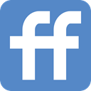 Friendfeed, Friend feed SteelBlue icon