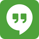 google, Hangouts OliveDrab icon