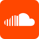 sound cloud, Soundcloud OrangeRed icon