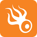 Squidoo DarkOrange icon