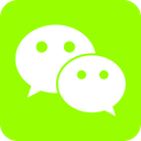 Wechat, We chat Chartreuse icon