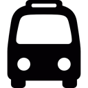vehicle, transport, Public transport, Passenger Vehicle Black icon
