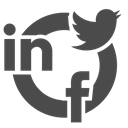 twitter, Facebook, Connection, Blogging, Ads, social networks, Communication DarkSlateGray icon