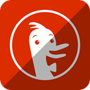 Duckduckgo OrangeRed icon