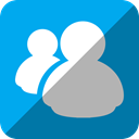 Messenger, Msn DeepSkyBlue icon