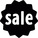 Sales, buy, Big Sale, commerce Black icon
