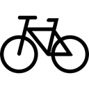 cycling, Pushbike, vehicle, transport, Bike Black icon