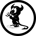 Daemon, Freebsd Black icon