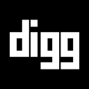 Digg Black icon