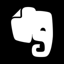 Evernote Black icon