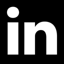 Linkedin Black icon