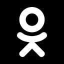 Odnoklassniki Black icon