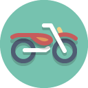 Motorcycle MediumAquamarine icon