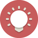 brightness IndianRed icon