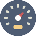 speedometer DimGray icon