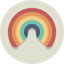 Rainbow Gainsboro icon